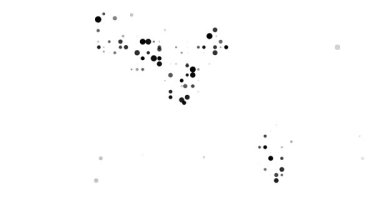 Tonga Haritasının Soyut Parçacık Canlandırması