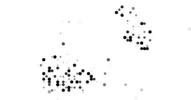 Hareket Noktaları Vatikan Şehri Siluet Haritasını Birleştirin