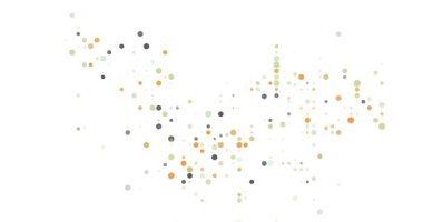 Soyut Noktalar Aziz Barthelemy 'nin Şeklini oluşturuyor