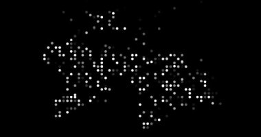 Dijital Parçacıklar Tacikistan Haritasını Ortaya Çıkardı