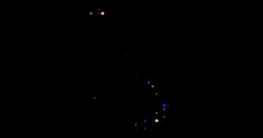 Bahamalar Coğrafyasının Canlandırılmış Parçacık Görselleştirmesi