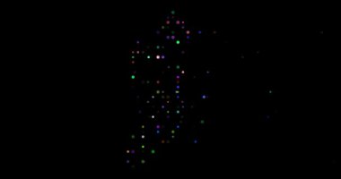 Belize Harita Çizgisinin Yaratıcı Veri Çemberi Canlandırması