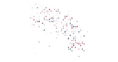 Kosta Rika siluetine uçan kinetik küreler