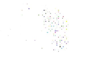 Dinamik Parçacıklar Dominica Harita Taslağını Birleştir