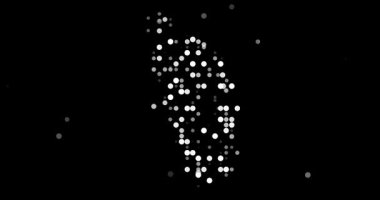 Yaratıcı Hareket Grafik Oluşturma Dominica Ülke Haritası