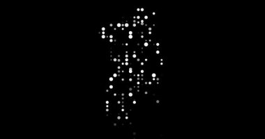 Hareket Noktaları Toplanıyor Grönland Siluet Haritası