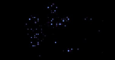 Guadeloupe Adasının Dijital Parçacık Görselleştirmesi