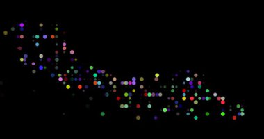 Canlandırılmış Küreler Curacao Şekil Taslağı Oluşturmak İçin Birleştir