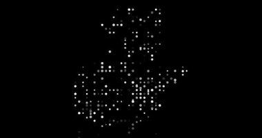 Guatemala Ülke Haritasını Toplayan Dijital Küreler