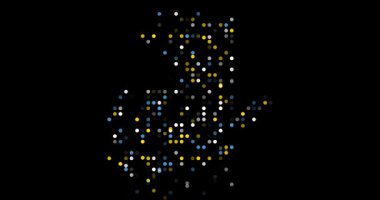 Guatemala Ulusunun Şeklini Yaratan Dijital Küreler