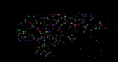 Dinamik Parçacık Akışı Honduras Silueti Oluşturuyor