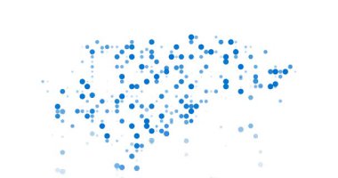 Honduras Ülkesi Dinamik Parçacık Haritası Oluşturma