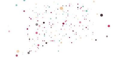 Dynamic Motion of Falling Dots Revealing Angola Map