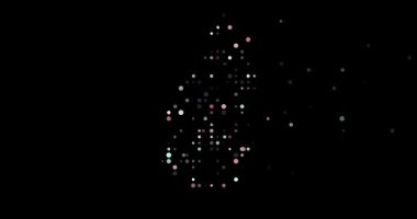 Düşen Hareket Noktaları Saint Lucia 'nın Ortaya Çıkan Haritası