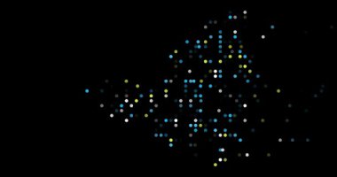 Düşen Çemberlerden Aziz Martin 'in Dinamik Parçacık Haritası