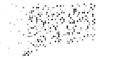 Connecticut Harita Özet Döngüsünü Görselleştiren Soyut Küreler