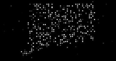 Dijital Noktalar Connecticut Harita Şekil Videosunu eritiyor