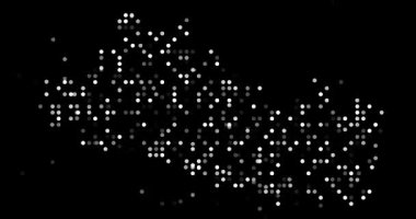 Düşen Noktalar El Salvador 'un Harita Görselleştirmesi