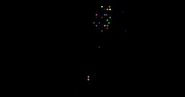 Saint Vincent 'in Döngülü Parçacık Animasyonu ve El bombaları Haritası