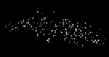 Dönen Parçacıklar USVirginia Adaları Haritası Silueti