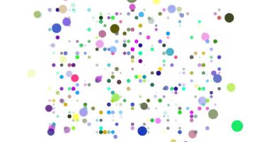 Colorado Harita Biçimine Düşen Noktaların Profesyonel Video Grafiği