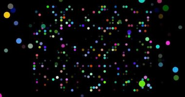 Parçacıklar Tarafından Biçilen Colorado Haritasının Küresel Veri Görselleştirmesi