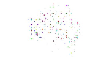 Avustralya Dinamik Parçacık Haritası Oluşumu