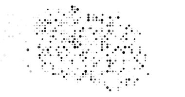 Cookislands Harita Bölgesini Yapan Soyut Noktalar