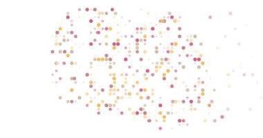 Cookislands Harita Bölgesini Yapan Soyut Noktalar