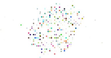 Düşen Noktalar Nauru Haritası Siluetini Göster