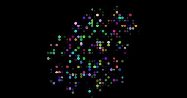 Nauru 'nun Şeklini oluşturan Dijital Parçacık Görselleştirme