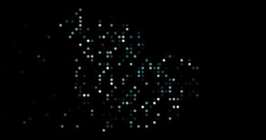 Norfolk Adası Şeklinin Üretken Noktalı Harita Canlandırması