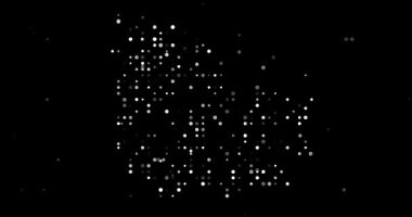 Norfolk Adası Harita oluşumunun Küresel Ağ Canlandırması