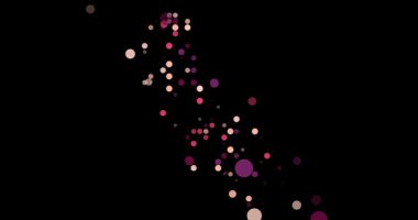 California Eyaletinin soyut Görselleştirmesi Düşen Noktalar tarafından yaratıldı