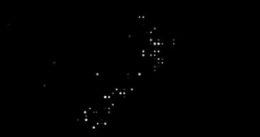 Dinamik Noktalar Yeni Zelanda Coğrafi Canlandırma Oluşturdu