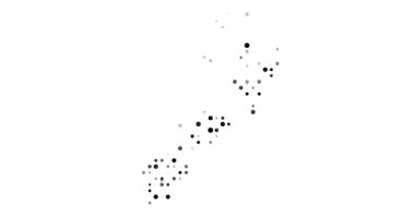 Düşen Çemberler Yeni Zelanda Ana Hattı Haritasını Oluştur