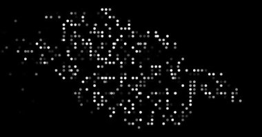 Pitcairn Haritasını Oluşturan Düşen Noktalar