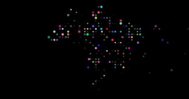 Dynamic circle projection of Brazil borders