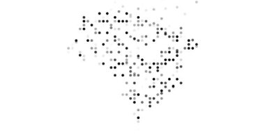 Digital abstraction of Brazil through flying circles