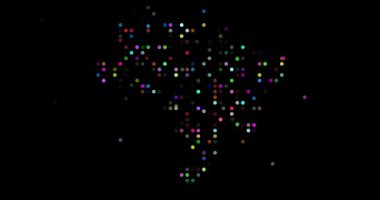 Düşen Küreler Brezilya 'nın Coğrafi Siluetini Yarattı