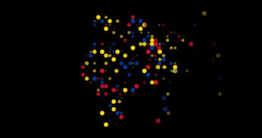 Noktaların Dijital Akışı Ekvador Ulusal Şeklini Ortaya Çıkarıyor