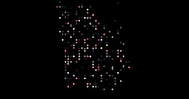 Gürcistan Devlet Haritasını Özetleyen Modern Soyut Küreler