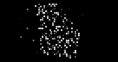 Gürcistan 'ın Dinamik Parçacık Haritası ABD Düşen Dairelerden Kuruluyor