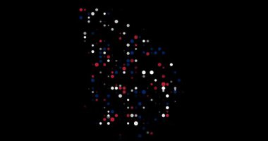 Georgia Harita Parçacıkları Canlandırma Videosunun Veri Görselleştirmesi