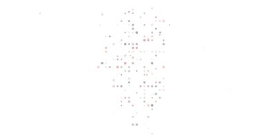 Illinois Bölge Haritasını Yeniden Yapılandıran Dijital Parçacıklar