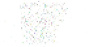 Arkansas Bölgesi Haritasını Yeniden Yapılandıran Dijital Parçacıklar