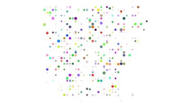 Arkansas 'ın Düşen Çemberlerden Kurulan Dinamik Parçacık Haritası