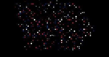 Düşen Noktalar Iowa Eyaletinin Şeklini Oluşturuyor