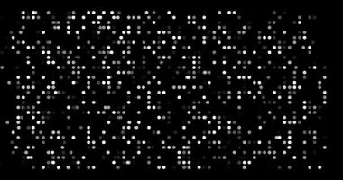 Dinamik Düşen Parçacıklar Dijital Harekette Kansas Haritasını Göster