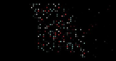 Missouri ABD Eyalet Haritasını Oluşturan Asgari Parçacık Hareketi